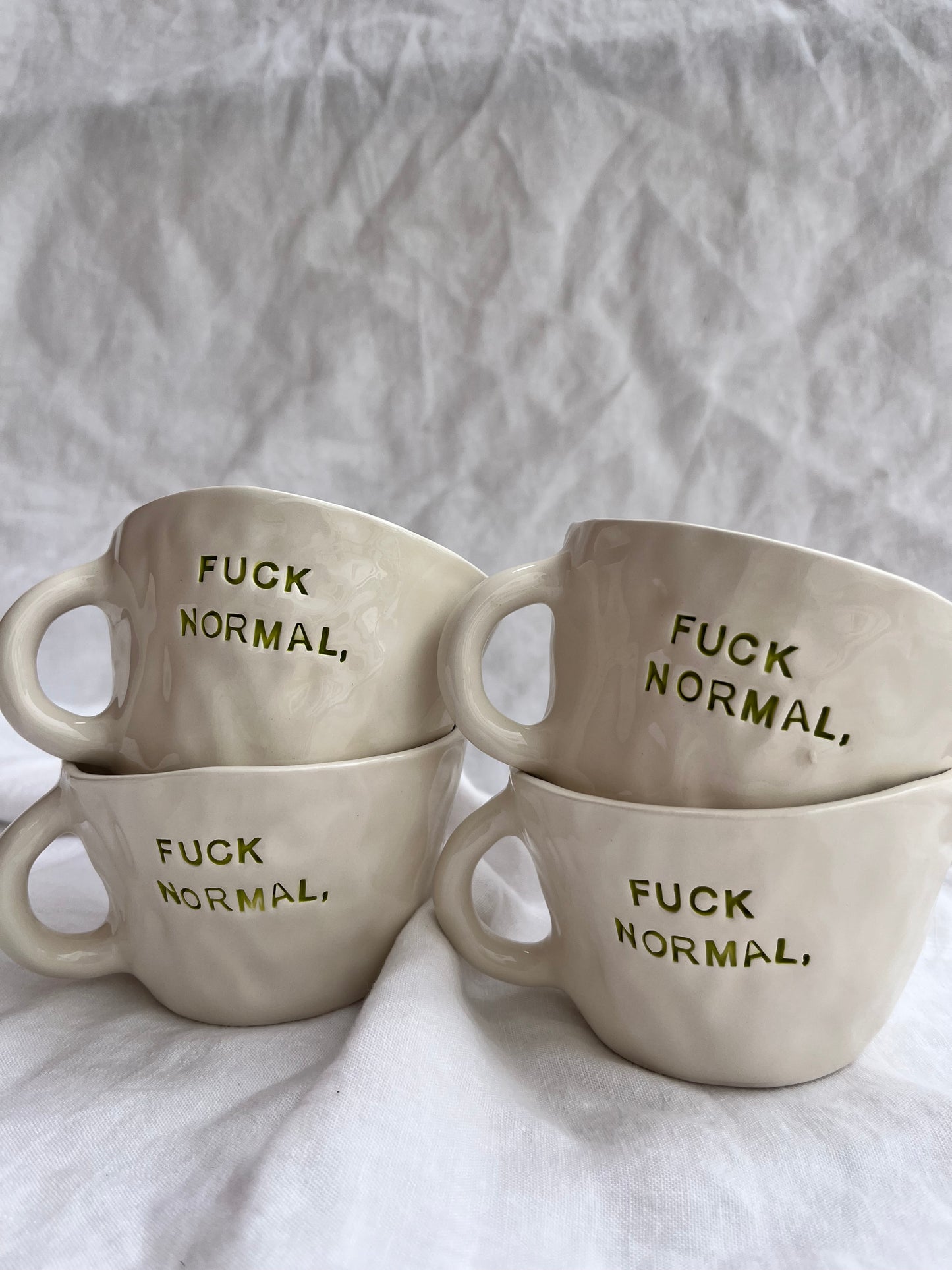 Mug “ Fuck Normal, I want magic”
