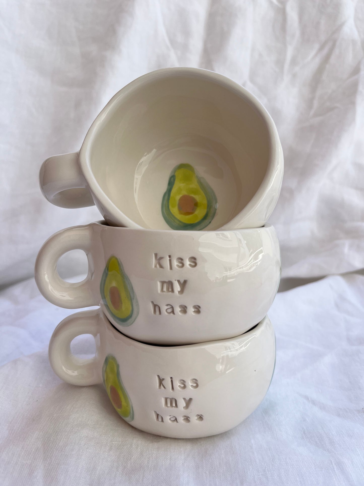 Mug “kiss my hass”