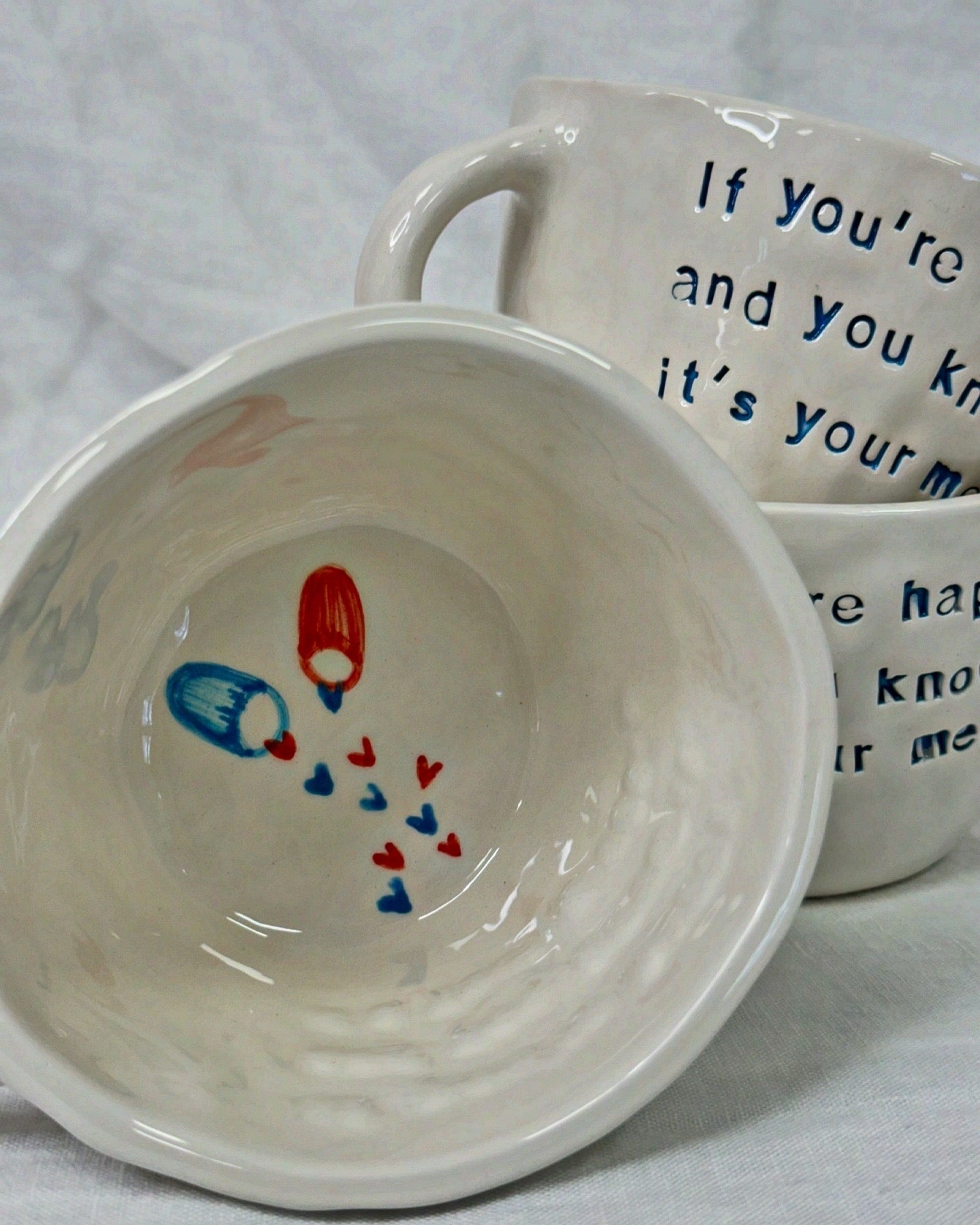 Mug “If you’re happy and you know it, it’s your meds”