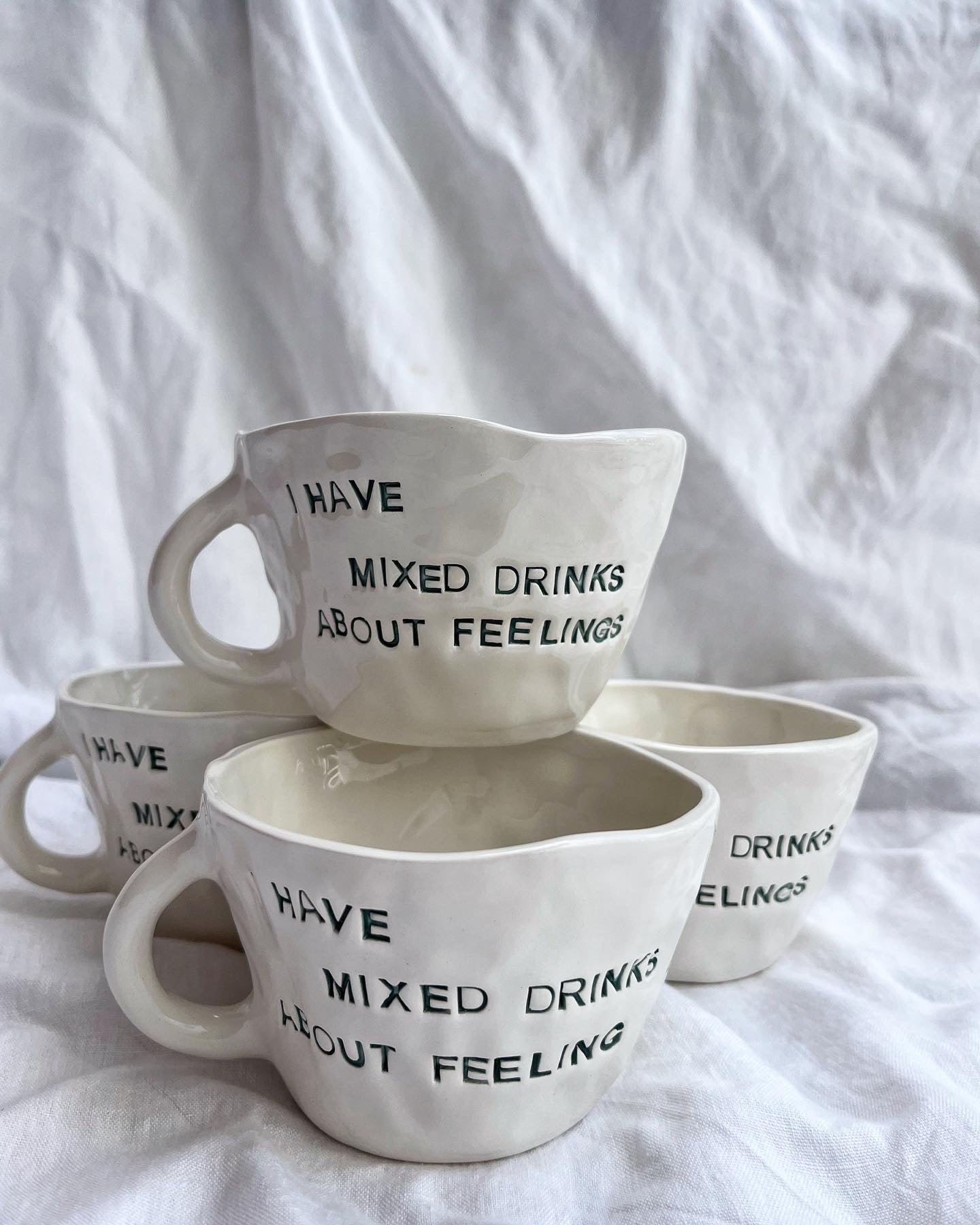 Mug “I have mixed drinks about feelings”
