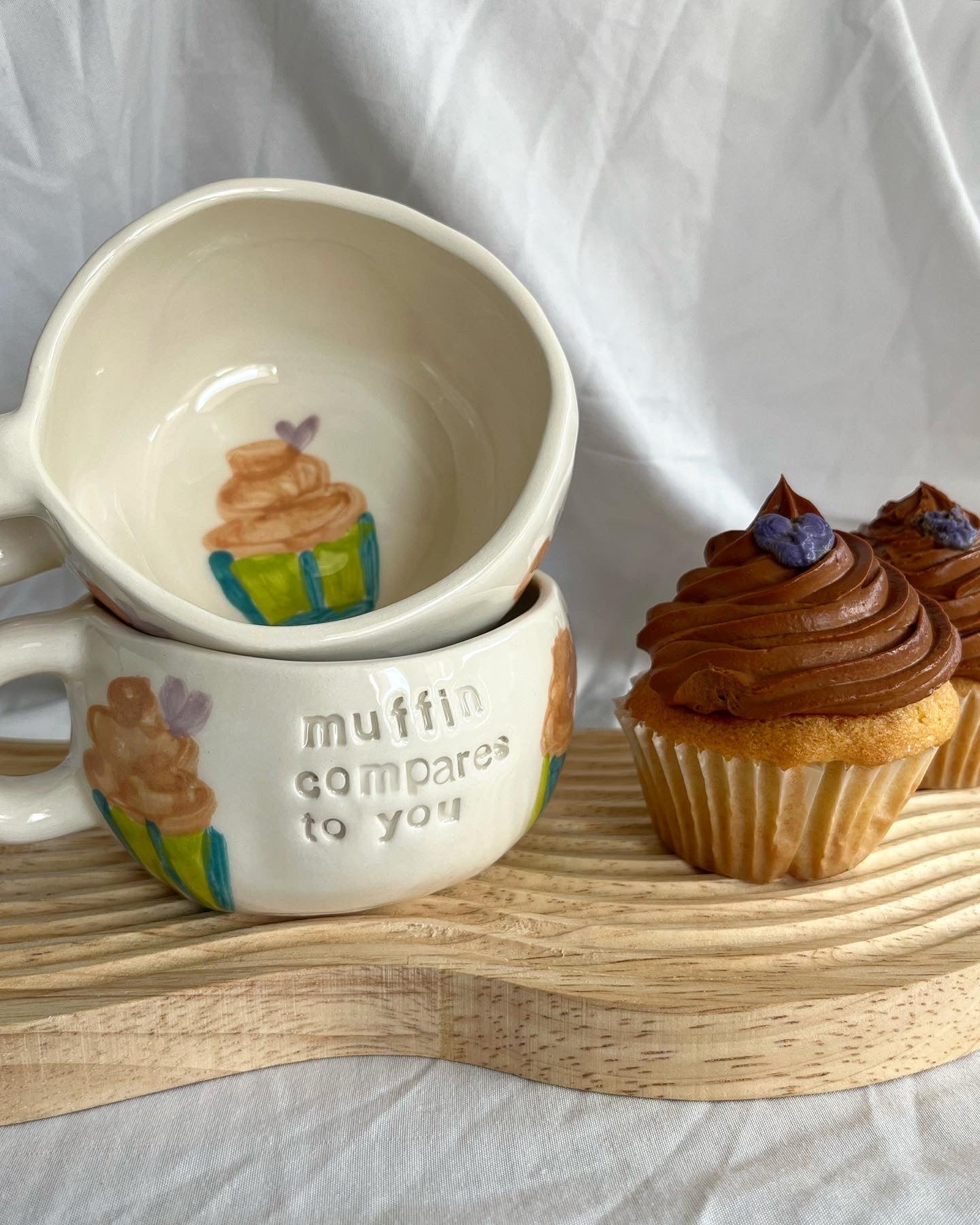 Mug “Muffin compares to you”