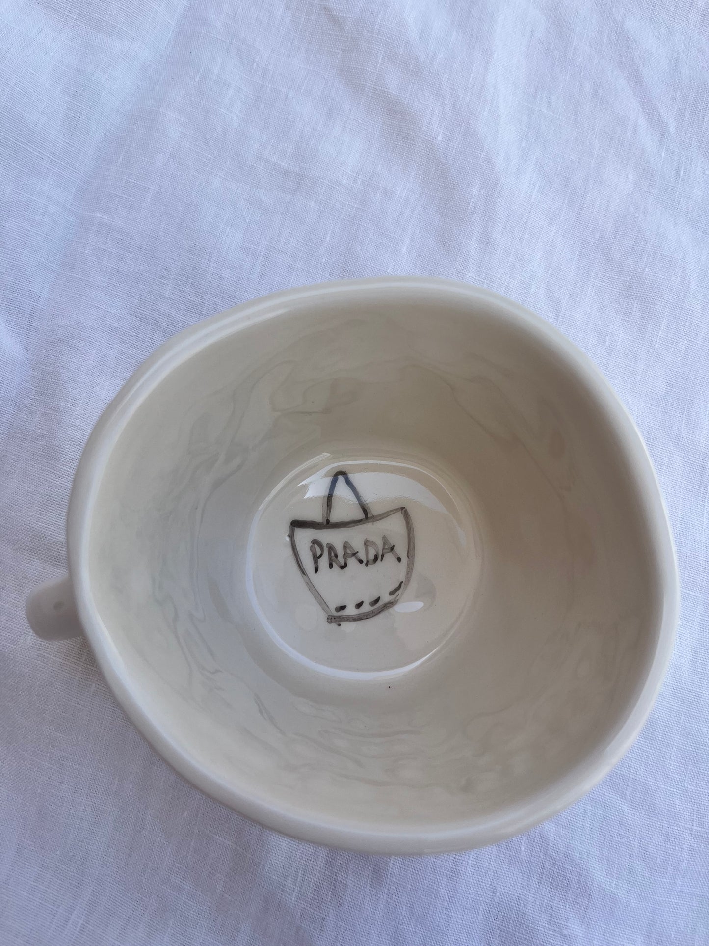 Mug “ The bags under my eyes are prada”