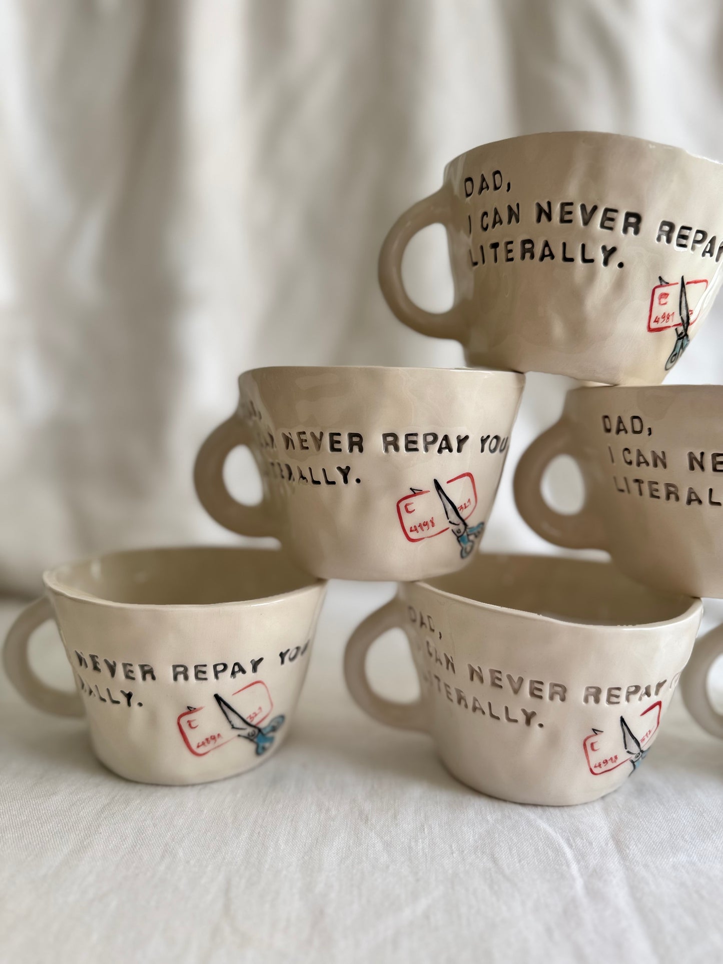 Mug “Dad, I can never repay you”
