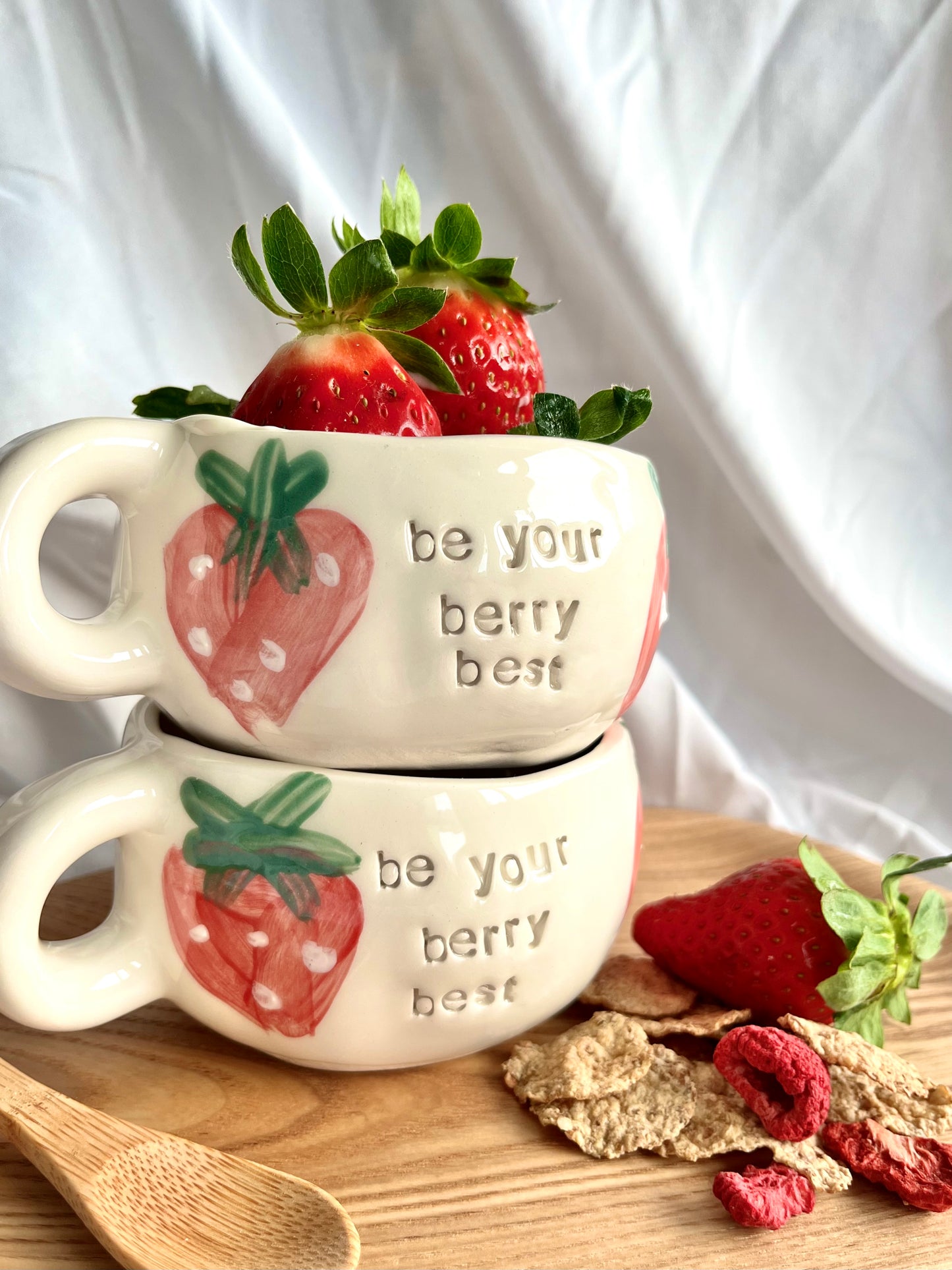 Mug “be your berry best”