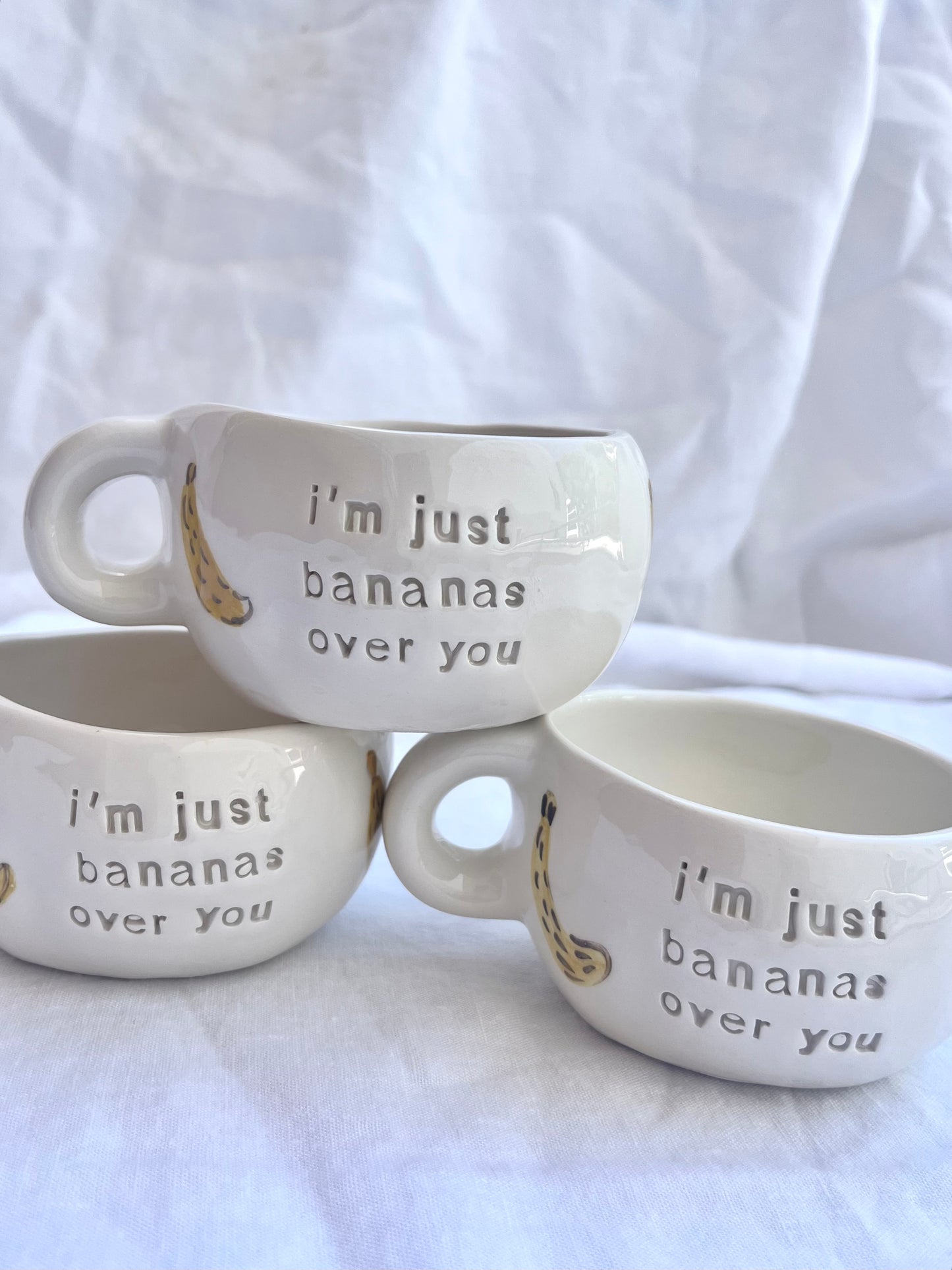 Mug “I’m just bananas over you”