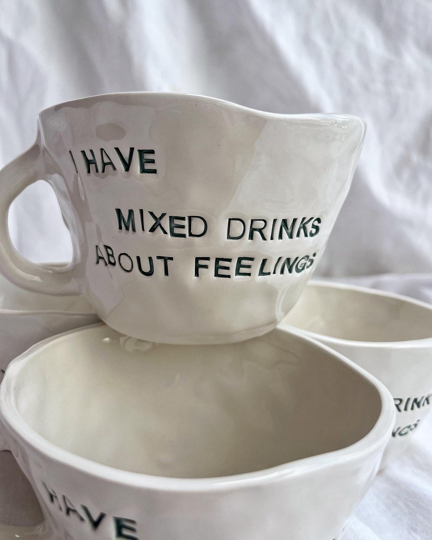 Mug “I have mixed drinks about feelings”