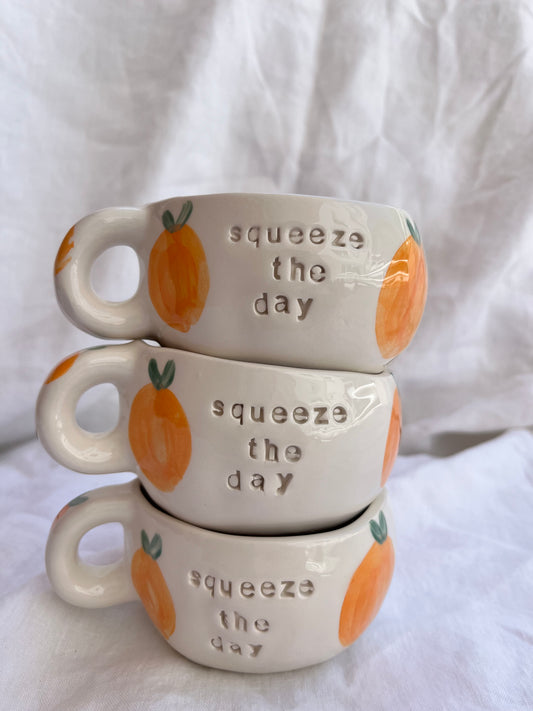 Mug “Squeeze the day”