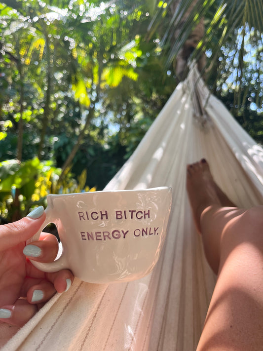 Mug “Rich Bitch Energy Only”