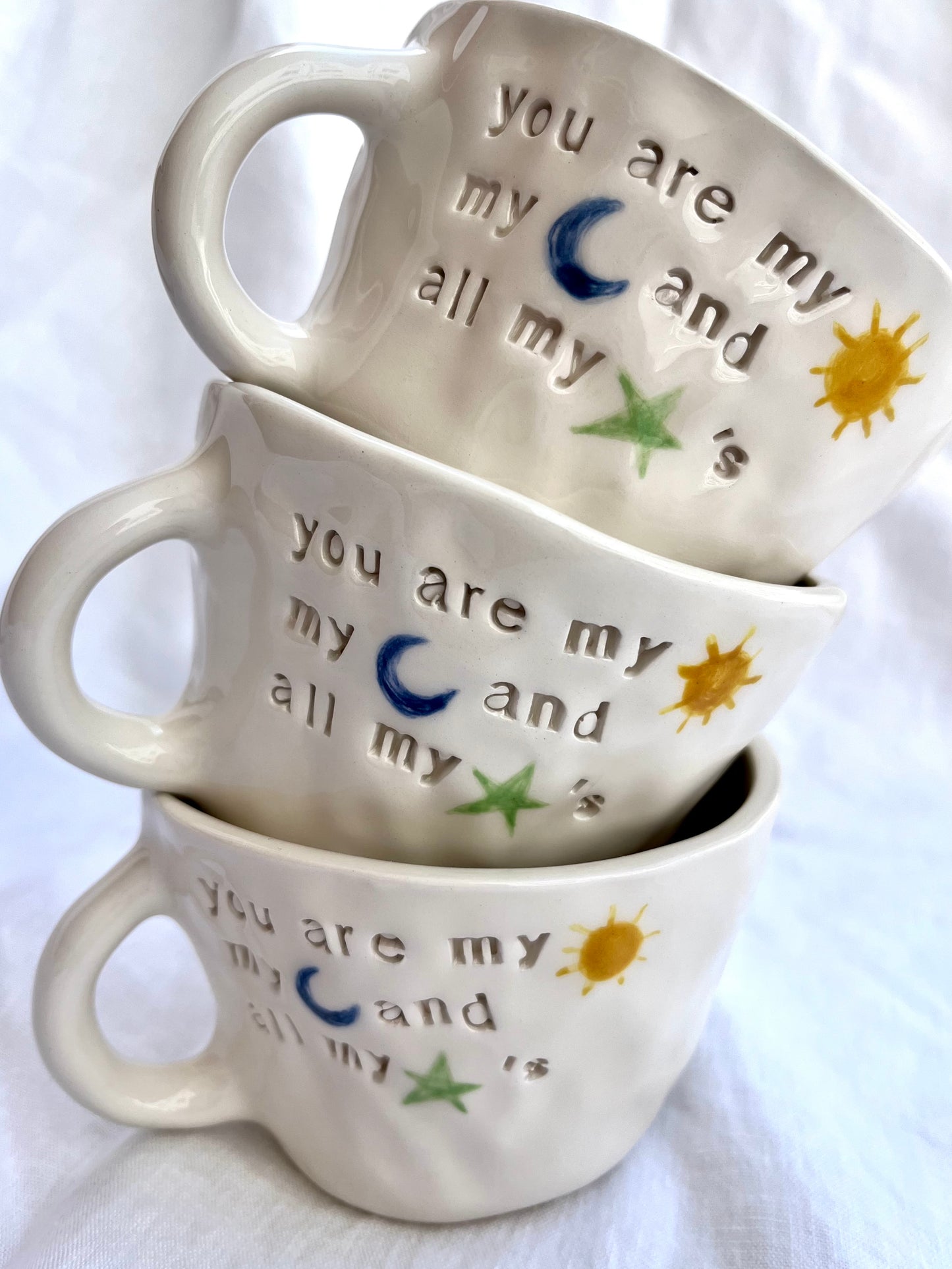 Mug “you are my sun,my moon and all my stars”
